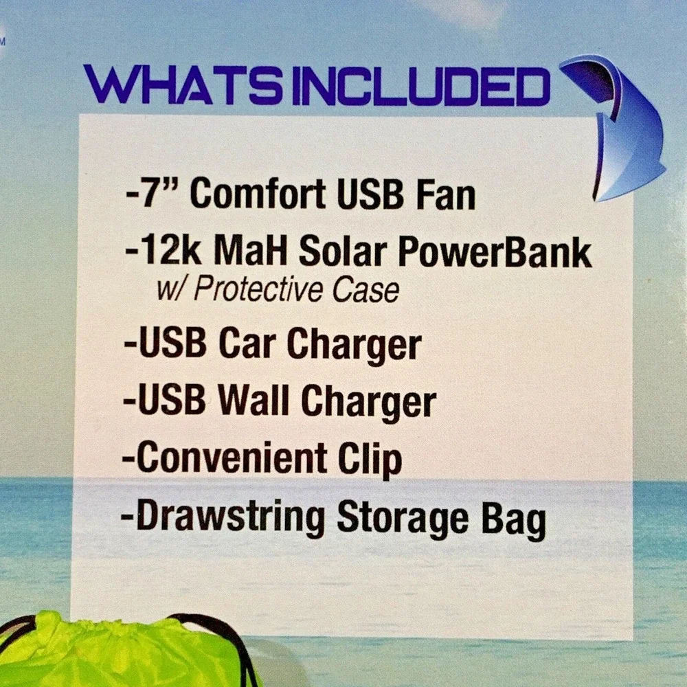 EZ Breezy Portable Fan 7